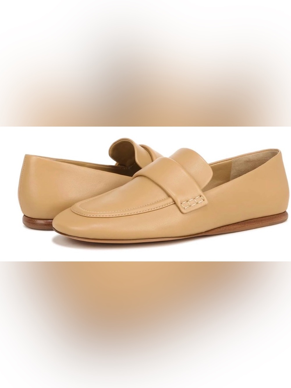 ❤️ Vince Women’s Davis Tan Leather Loafers
